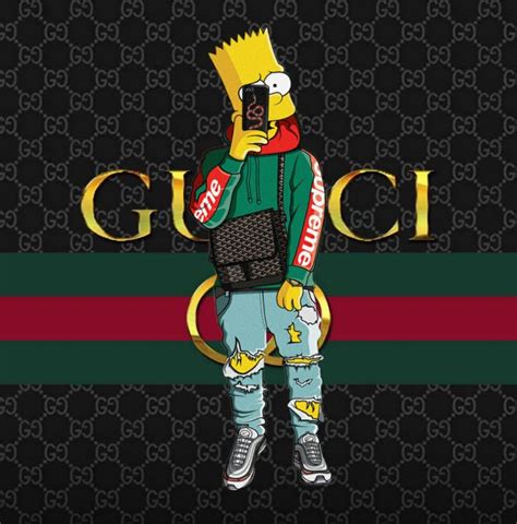 bart simson gucci